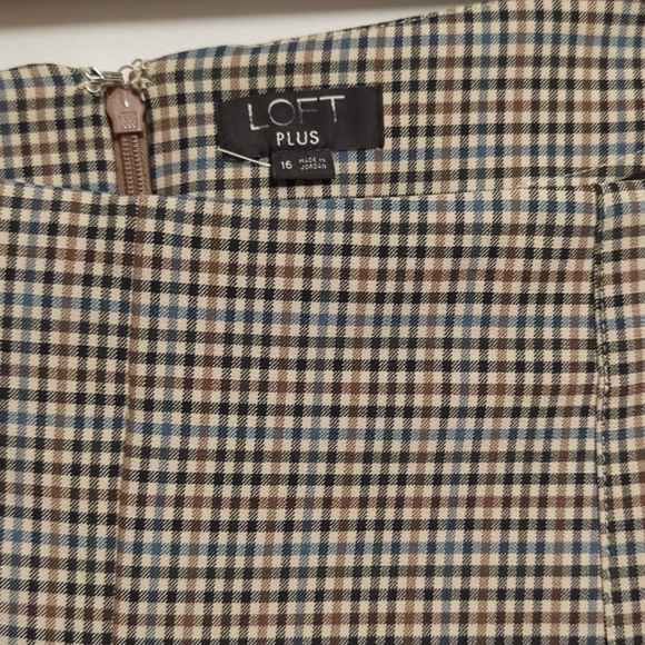 Loft Plus Wide Leg Crop Pant Size 16 - Picture 3 of 10